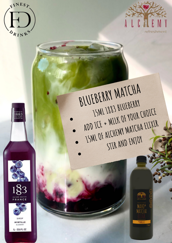 Blueberry Matcha Bundle – Finest Drinks