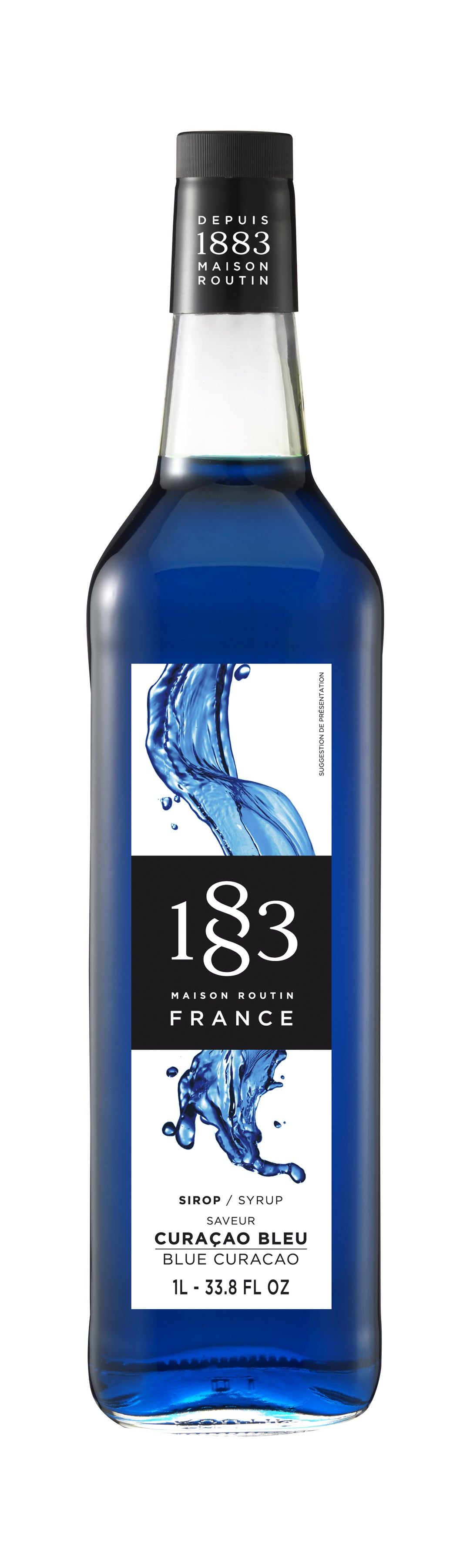 Blue Curucao 1L Syrup - 1883