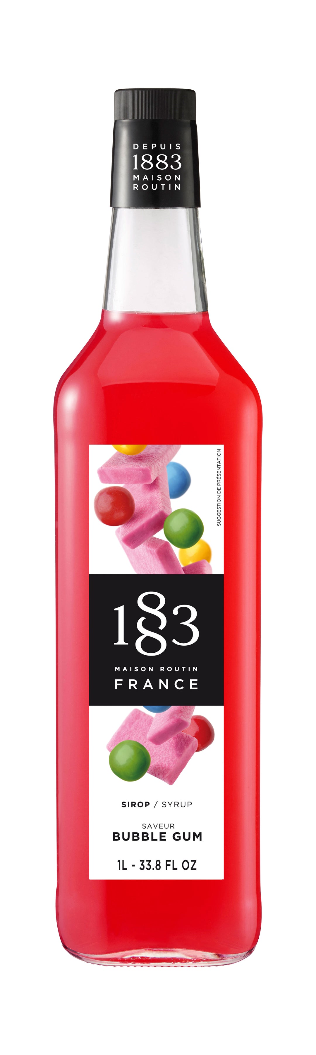 Bubblegum 1L Syrup - 1883