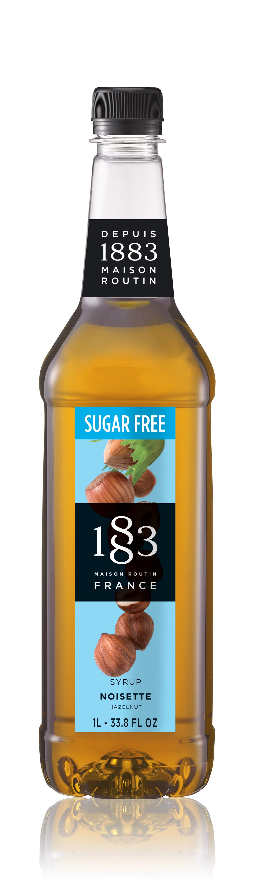 Hazelnut Sugar Free PET 1L Syrup - 1883