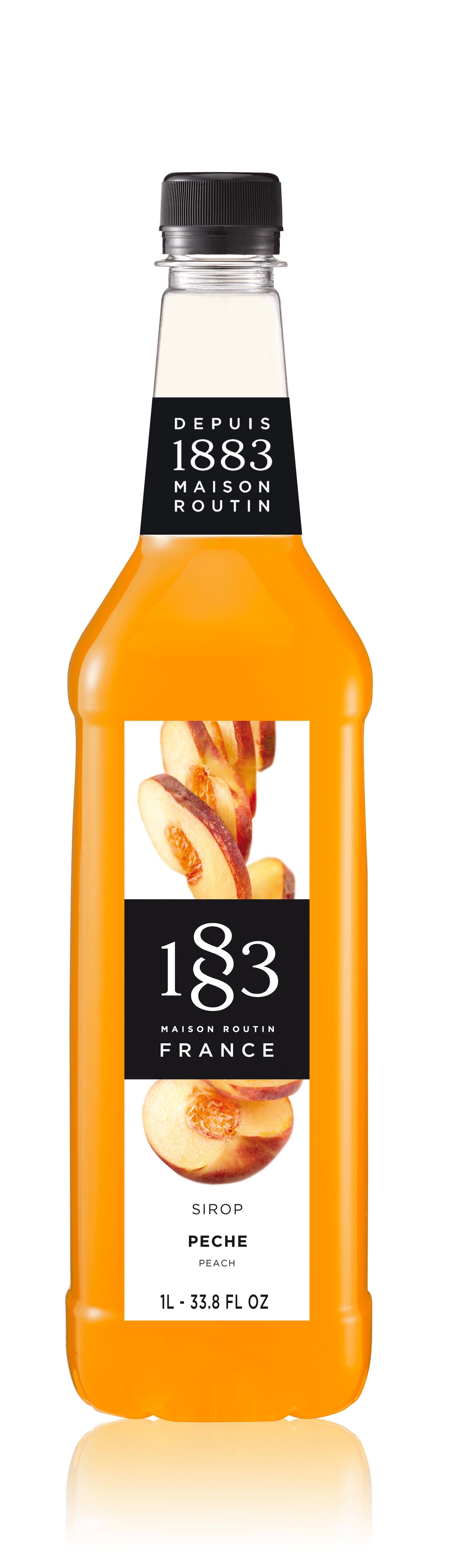 Peach PET 1L Syrup - 1883