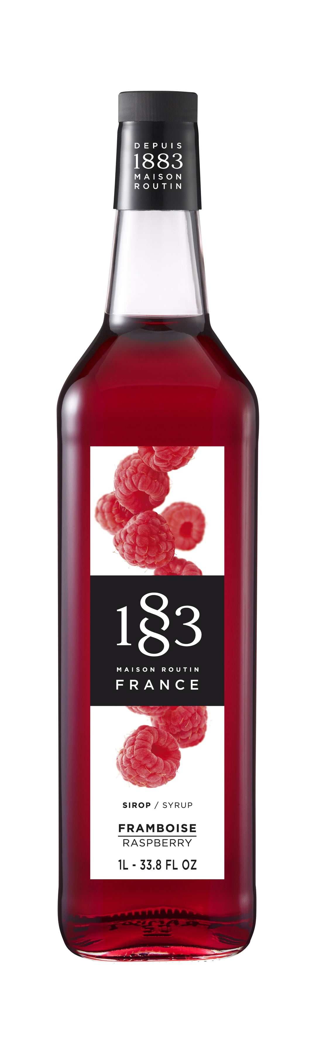 Finest Flavor Raspberry Raspberry 1L Syrup - 1883 – Finest Drinks